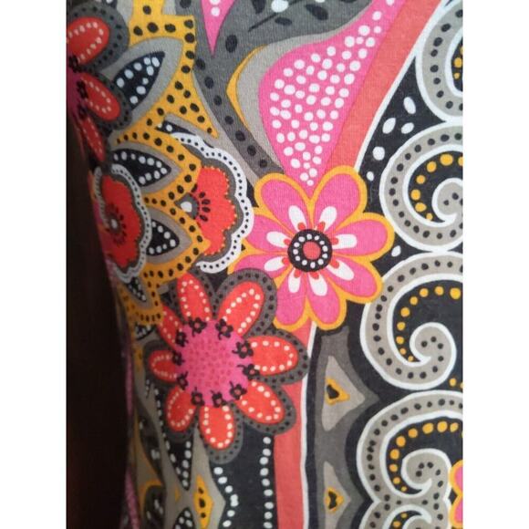 Prana Multicolored Floral Racerback Shelf Bra Dress Size XS Soft Colorful floral - Picture 4 of 7